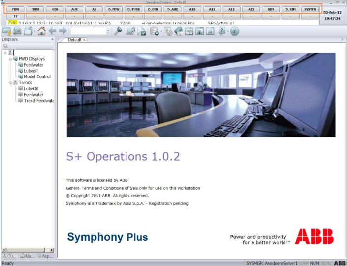 ABB Symphony Plus Client Interface Configuration