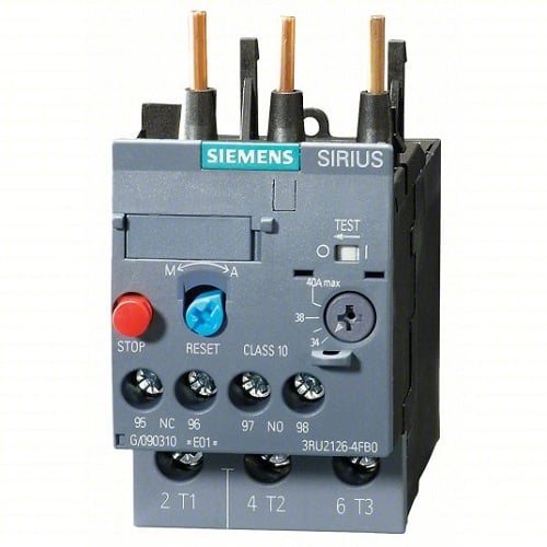 Siemens overload relay