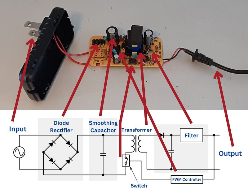 switch-mode power supply schematic