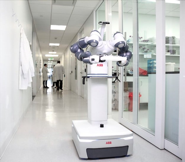 Mobile cobots for collaborative mobile robotic labor