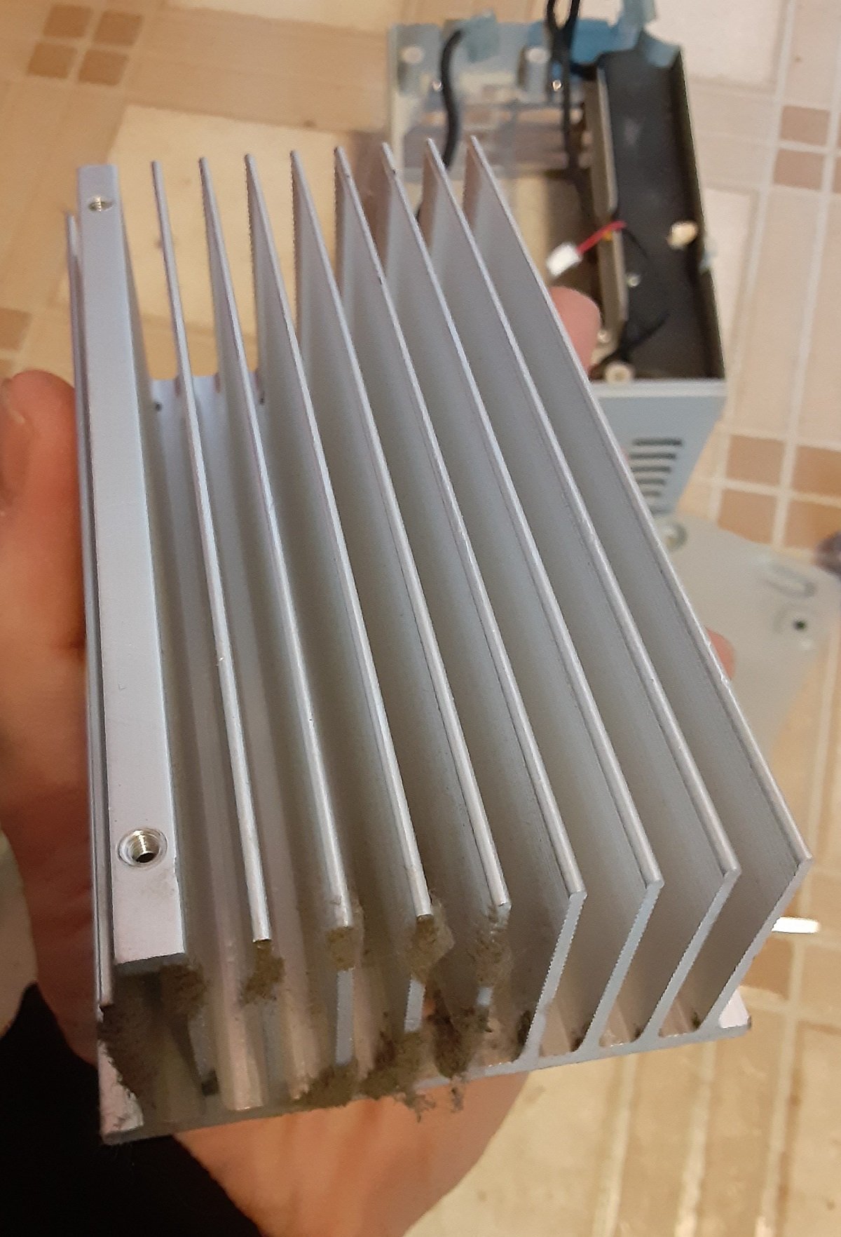 Aluminum heatsink