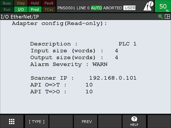 Ethernet adapter config