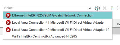 Troubleshooting network adapters in PLCnext Engineer