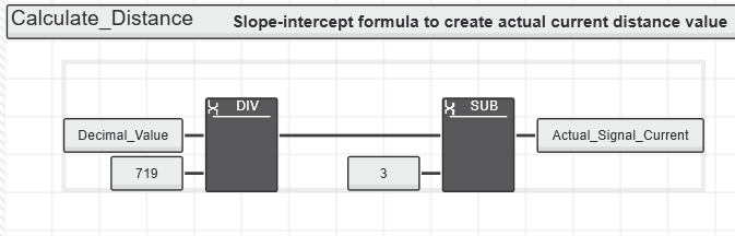 Math function blocks in PLCnext Engineer