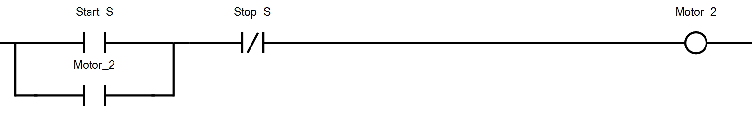 Seal-in logic for a circuit