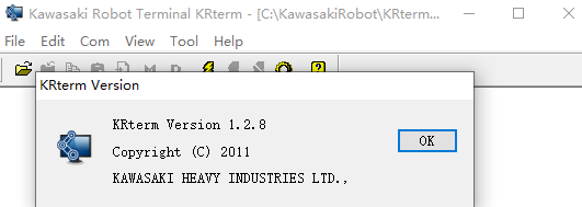 Kawasaki Robot Terminal KRterm V1.2.8